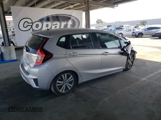 2015 Honda Fit EX-L with VIN 3HGGK5H86FM730616, listed as a Copart auction lot 55829815 with Not provided miles and Salvage title. Bid and sale history available at DreamBid. Image 3.
