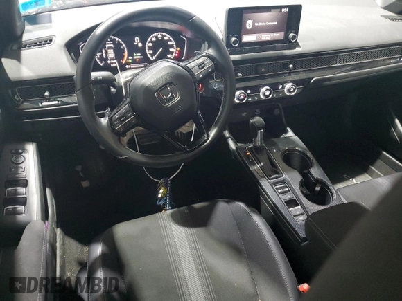 2023 Honda Civic Sport with VIN 19XFL2H83PE004830, listed as a Copart auction lot 48490575 with 30,358 mi miles and Salvage Title. Bid and sale history available at DreamBid. Image 8.
