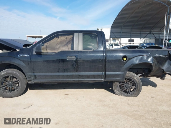 2016 Ford F-150 XL with VIN 1FTEX1C80GKD10379, listed as a IAAI auction lot 41313355 with 133,058 mi miles and . Bid and sale history available at carsss.com. Image 14.