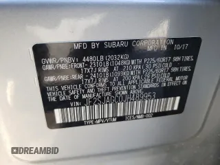 2018 Subaru Forester Premium with VIN JF2SJAGC0JH489953, listed as a Copart auction lot 68532102 with 73,350 mi miles. Bid and sale history available at carsss.com. Image 15.