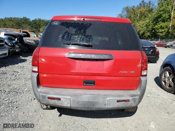2003 Saturn VUE with VIN 5GZCZ63B63S812719, listed as a Copart auction lot 74518294 with 0 mi miles and Salvage Title. Bid and sale history available at carsss.com. Image 6.