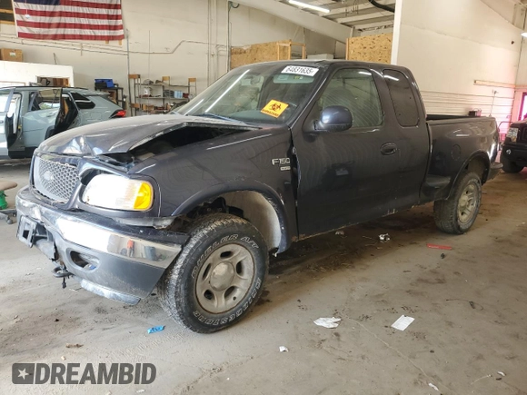 1999 Ford F-150 XL z VIN 1FTRX08L8XKB19026, wystawiony jako Copart lot #64831635 z przebiegiem 160 384 mil mil oraz Nie do naprawy • Non repairable. Historia ofert i sprzedaży dostępna na DreamBid. Obrazek 1.