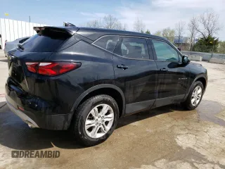 2021 Chevrolet Blazer LT with VIN 3GNKBHRS2MS523130, listed as a Copart auction lot 50945525 with 93,691 mi miles and Salvage title. Bid and sale history available at DreamBid. Image 3.