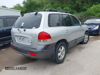 2006 Hyundai Santa Fe GLS with VIN KM8SC13D36U049405, listed as a IAAI auction lot 42074217 with 106,253 mi miles. Bid and sale history available at carsss.com. Image 4.