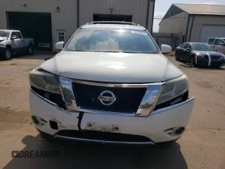 2013 Nissan Pathfinder SV with VIN 5N1AR2MM9DC624415, listed as a Copart auction lot 72439824 with 196,335 mi miles and Salvage Title. Bid and sale history available at carsss.com. Image 5.