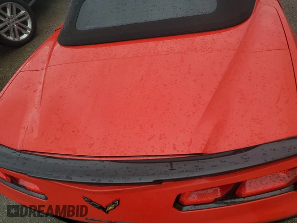 2014 Chevrolet Corvette Z51 1LT with VIN 1G1YH3D75E5127656, listed as a Copart auction lot 75169584 with 0 mi miles and Salvage Title. Bid and sale history available at carsss.com. Image 10.