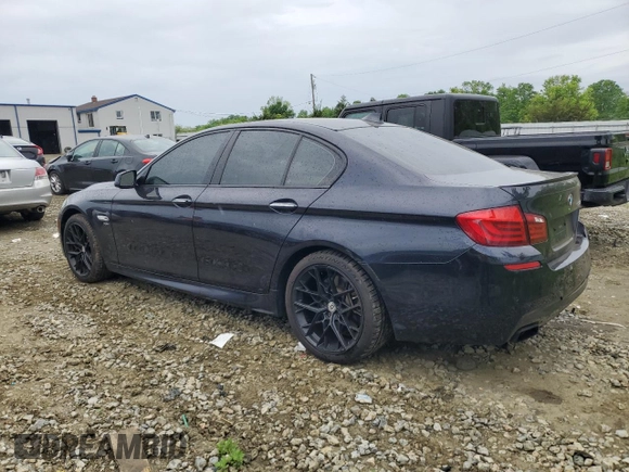 2012 BMW 5 Series 550i xDrive z VIN WBAFU9C54CC787576, wystawiony jako Copart lot #55934525 z przebiegiem 157 140 mil mil oraz Szkoda całkowita • Salvage title. Historia ofert i sprzedaży dostępna na DreamBid. Obrazek 2.