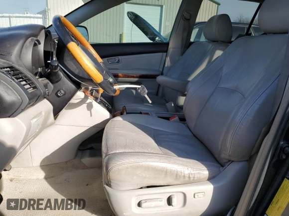 2007 Lexus RX 350 with VIN 2T2GK31U97C022375, listed as a Copart auction lot 46980105 with 352,278 mi miles and Salvage Title. Bid and sale history available at DreamBid. Image 7.