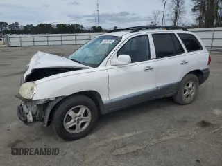 2003 Hyundai Santa Fe GLS with VIN KM8SC13D63U476427, listed as a Copart auction lot 46051555 with 174,337 mi miles and Salvage Title. Bid and sale history available at carsss.com. Image 1.