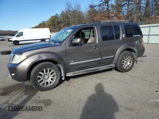 2008 Nissan Pathfinder LE with VIN 5N1BR18B28C622941, listed as a Copart auction lot 43322935 with 193,884 mi miles and Salvage Title. Bid and sale history available at carsss.com. Image 1.
