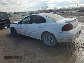 2002 Pontiac Grand Am SE with VIN 1G2NE52T51M550935, listed as a Copart auction lot 43077585 with 180,350 mi miles and Salvage Title. Bid and sale history available at carsss.com. Image 2.
