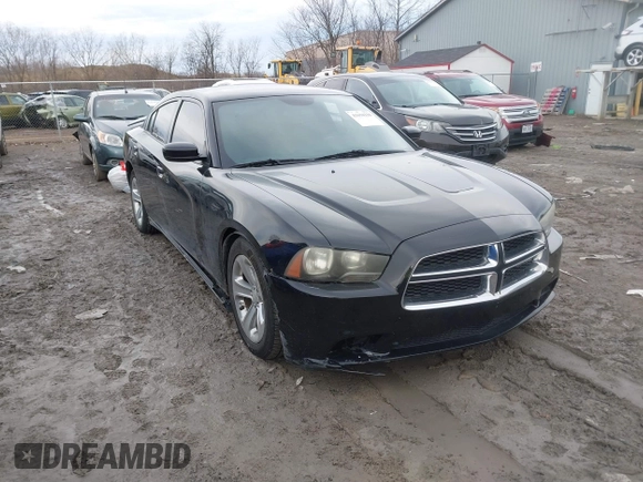 2013 Dodge Charger SE with VIN 2C3CDXBG2DH726338, listed as a IAAI auction lot 41694238 with 169,967 mi miles. Bid and sale history available at carsss.com. Image 1.