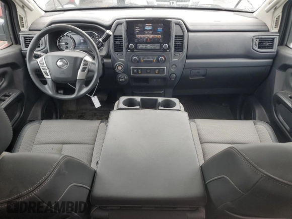 2021 Nissan Titan S with VIN 1N6AA1EC9MN529818, listed as a Copart auction lot 47041365 with 70,273 mi miles and Salvage title. Bid and sale history available at DreamBid. Image 8.