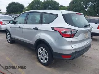 2018 Ford Escape S with VIN 1FMCU0F75JUA54972, listed as a IAAI auction lot 42482629 with 90,458 mi miles and . Bid and sale history available at DreamBid. Image 3.