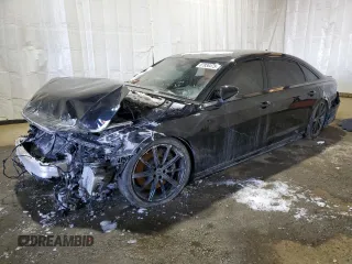 2023 Audi S8 with VIN WAULSAF8XPN002083, listed as a Copart auction lot 87936475 with Not Provided miles and Salvage Title. Bid and sale history available at DreamBid. Image 1.