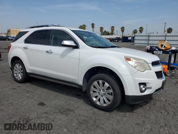 2010 Chevrolet Equinox LTZ z VIN 2CNFLGEY7A6337116, wystawiony jako Copart lot #56745625 z przebiegiem 165 467 mil mil oraz Szkoda całkowita • Salvage title. Historia ofert i sprzedaży dostępna na DreamBid. Obrazek 4.