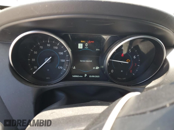 2020 Jaguar F-Pace 30t Prestige with VIN SADCK2GX2LA633902, listed as a Copart auction lot 56566455 with 140,062 mi miles and Clean Title. Bid and sale history available at DreamBid. Image 9.