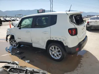 2023 Jeep Renegade Latitude z VIN ZACNJDB10PPP59961, wystawiony jako Copart lot #61457135 z przebiegiem Nie podano mil oraz Szkoda całkowita • Salvage title. Historia ofert i sprzedaży dostępna na DreamBid. Obrazek 2.