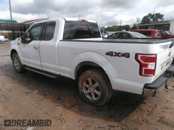 2018 Ford F-150 XL with VIN 1FTFX1EG1JFC78728, listed as a IAAI auction lot 42243040 with 95,713 mi miles and . Bid and sale history available at DreamBid. Image 3.