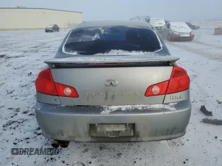 2006 Infiniti G35 z VIN JNKCV51F06M613752, wystawiony jako Copart lot #49462945 z przebiegiem 255 599 mil mil oraz Szkoda całkowita • Salvage title. Historia ofert i sprzedaży dostępna na DreamBid. Obrazek 6.