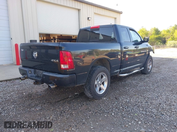 2011 Ram 1500 Big Horn with VIN 1D7RV1GT3BS531110, listed as a IAAI auction lot 42019532 with 202,631 mi miles and . Bid and sale history available at DreamBid. Image 4.