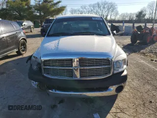 2007 Dodge 2500 SLT with VIN 3D7KR28C17G724512, listed as a Copart auction lot 85878264 with Not provided miles and Non repairable. Bid and sale history available at DreamBid. Image 5.