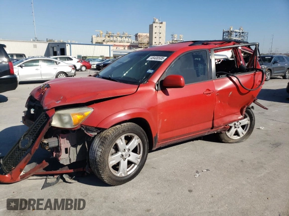 2006 Toyota RAV4 Sport with VIN JTMZK32V666002014, listed as a Copart auction lot 48408585 with Not Provided miles and Non Repairable. Bid and sale history available at carsss.com. Image 1.