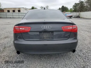 2012 Audi A6 Premium Plus with VIN WAUGGAFC6CN167050, listed as a Copart auction lot 58811945 with 108,400 mi miles and Salvage title. Bid and sale history available at DreamBid. Image 6.