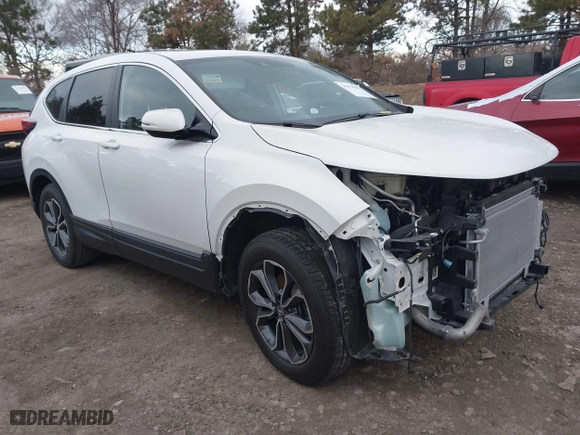 2022 Honda CR-V EX-L with VIN 2HKRW2H84NH634644, listed as a IAAI auction lot 41628495 with 32,186 mi miles. Bid and sale history available at carsss.com. Image 1.