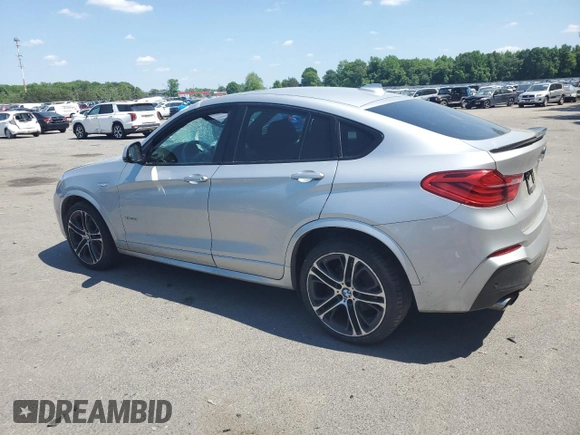 2016 BMW X4 xDrive28i with VIN 5UXXW3C57G0M89883, listed as a Copart auction lot 56080924 with 0 mi miles and Salvage Title. Bid and sale history available at carsss.com. Image 2.