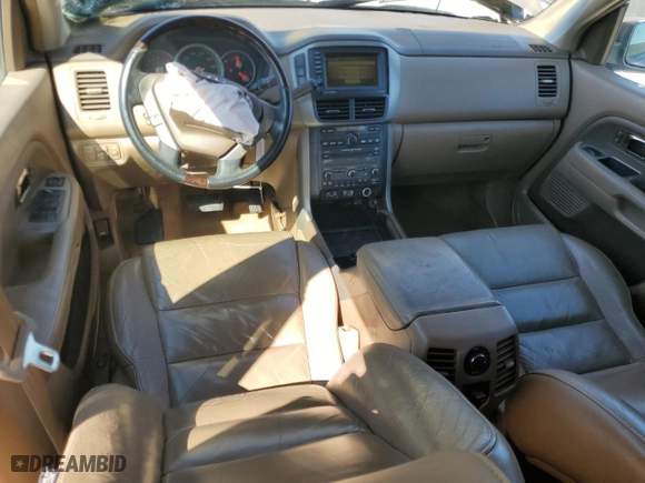 2007 Honda Pilot EX-L with VIN 2HKYF18787H508187, listed as a Copart auction lot 48139315 with 188,985 mi miles and Salvage Title. Bid and sale history available at carsss.com. Image 8.
