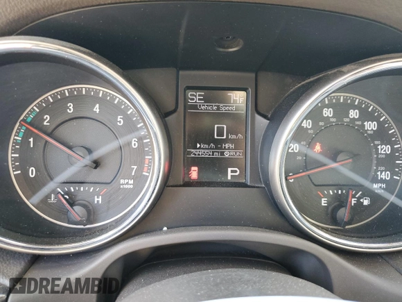 2011 Jeep Grand Cherokee Laredo with VIN 1J4RR4GG5BC578257, listed as a Copart auction lot 52393825 with 244,554 mi miles and Salvage Title. Bid and sale history available at carsss.com. Image 9.
