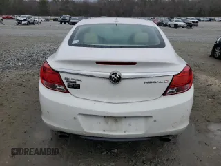 2011 Buick Regal CXL Turbo TO3 with VIN W04GX5GV9B1092399, listed as a Copart auction lot 43265605 with 144,029 mi miles and Salvage Title. Bid and sale history available at carsss.com. Image 6.