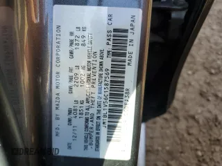 2012 Mazda 3 s Touring with VIN JM1BL1V56C1587569, listed as a Copart auction lot 79274874 with 92,472 mi miles and Salvage Title. Bid and sale history available at carsss.com. Image 14.