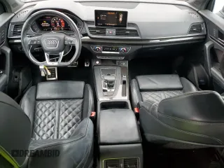 2019 Audi SQ5 Premium Plus with VIN WA1B4AFY8K2022409, listed as a Copart auction lot 76301484 with 64,893 mi miles and Salvage Title. Bid and sale history available at DreamBid. Image 8.