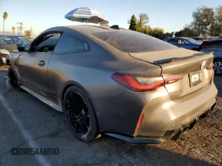 2022 BMW M4 Competition with VIN WBS33AZ00NCH76823, listed as a Copart auction lot 79720774 with 0 mi miles and Salvage Title. Bid and sale history available at carsss.com. Image 2.