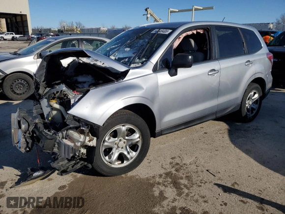 2014 Subaru Forester 2.5i with VIN JF2SJAAC0EG543028, listed as a Copart auction lot 87548485 with 0 mi miles and Salvage Title. Bid and sale history available at carsss.com. Image 2.