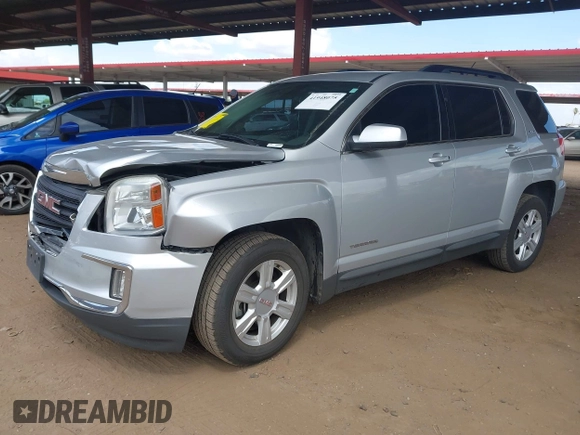 2016 GMC Terrain SLE with VIN 2GKFLTEK7G6165496, listed as a IAAI auction lot 41948075 with 159,730 mi miles. Bid and sale history available at carsss.com. Image 2.