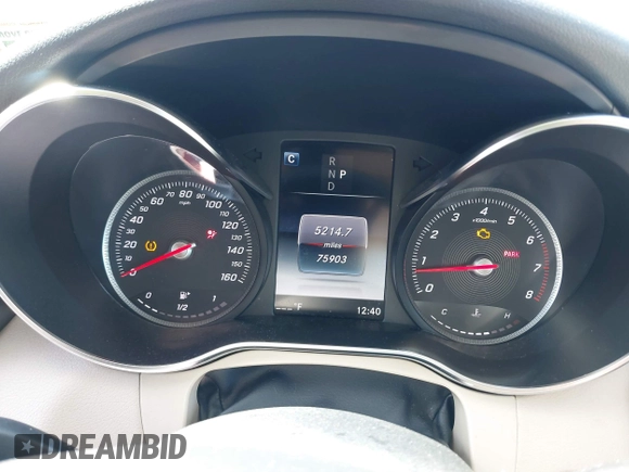 2018 Mercedes-Benz C 300 with VIN 55SWF4JB4JU274500, listed as a IAAI auction lot 41996236 with 75,903 mi miles and . Bid and sale history available at carsss.com. Image 7.