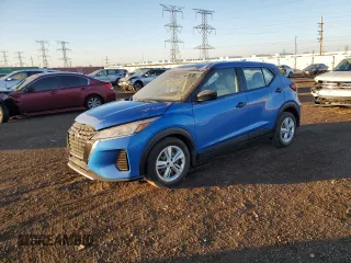 2021 Nissan Kicks S z VIN 3N1CP5BV8ML542778, wystawiony jako Copart lot #81319344 z przebiegiem 65 636 mil mil oraz Szkoda całkowita • Salvage title. Historia ofert i sprzedaży dostępna na DreamBid. Obrazek 1.