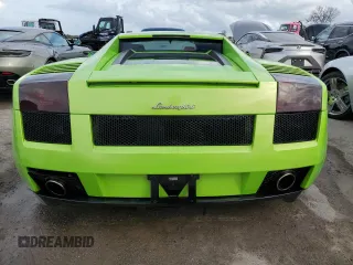 2005 Lamborghini Gallardo z VIN ZHWGU11S35LA02379, wystawiony jako Copart lot #75365184 z przebiegiem 23 102 mil mil oraz Nie do naprawy. Historia ofert i sprzedaży dostępna na DreamBid. Obrazek 6.