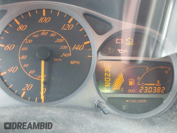 2000 Toyota Celica GT with VIN JTDDR32T8Y0018516, listed as a IAAI auction lot 39373088 with 230,382 mi miles and . Bid and sale history available at DreamBid. Image 7.