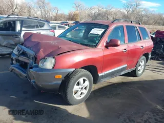 2005 Hyundai Santa Fe GLS with VIN KM8SC73E05U027078, listed as a IAAI auction lot 41265050 with 218,841 mi miles. Bid and sale history available at carsss.com. Image 17.