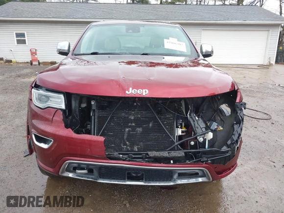 2017 Jeep Grand Cherokee Overland with VIN 1C4RJFCG5HC854024, listed as a IAAI auction lot 42006307 with 118,640 mi miles. Bid and sale history available at carsss.com. Image 13.