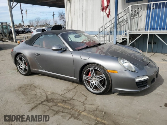 2011 Porsche 911 Carrera S with VIN WP0CB2A95BS755250, listed as a Copart auction lot 42056145 with 53,048 mi miles and Salvage Title. Bid and sale history available at DreamBid. Image 4.