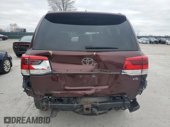 2017 Toyota Land Cruiser z VIN JTMCY7AJ9H4053712, wystawiony jako Copart lot #81350794 z przebiegiem 124 942 mil mil oraz Szkoda całkowita • Salvage title. Historia ofert i sprzedaży dostępna na DreamBid. Obrazek 6.