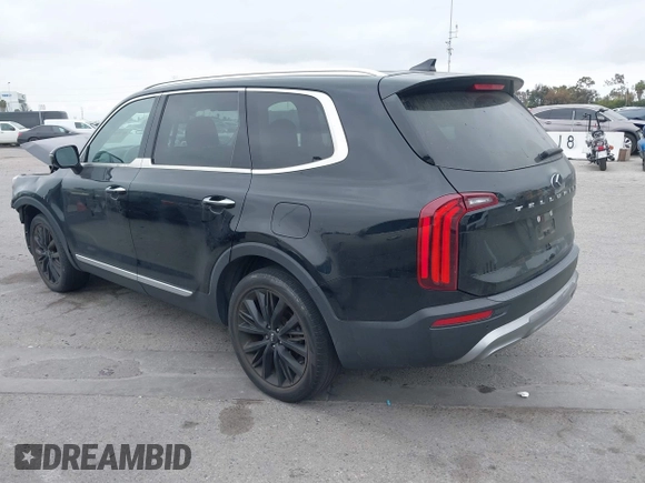 2021 Kia Telluride SX with VIN 5XYP54HC8MG127732, listed as a IAAI auction lot 42106546 with 62,411 mi miles and . Bid and sale history available at DreamBid. Image 3.