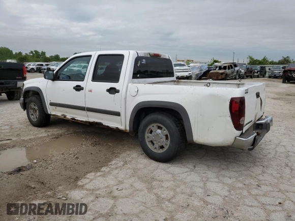 2007 Chevrolet Colorado 2LT with VIN 1GCCS13E578193195, listed as a Copart auction lot 55119185 with 332,579 mi miles and Clean Title. Bid and sale history available at DreamBid. Image 2.