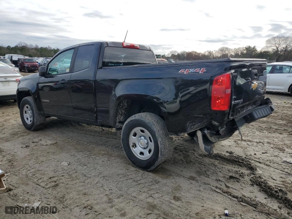 2018 Chevrolet Colorado 4WD Work Truck with VIN 1GCHTBEA3J1204696, listed as a Copart auction lot 84068524 with 54,549 mi miles and Salvage Title. Bid and sale history available at carsss.com. Image 2.
