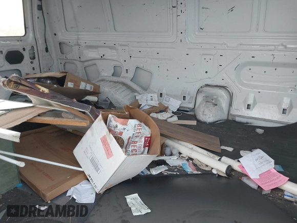 2005 Ford Econoline Cargo with VIN 1FTNE24L95HA86649, listed as a IAAI auction lot 41398220 with 254,721 mi miles. Bid and sale history available at carsss.com. Image 8.